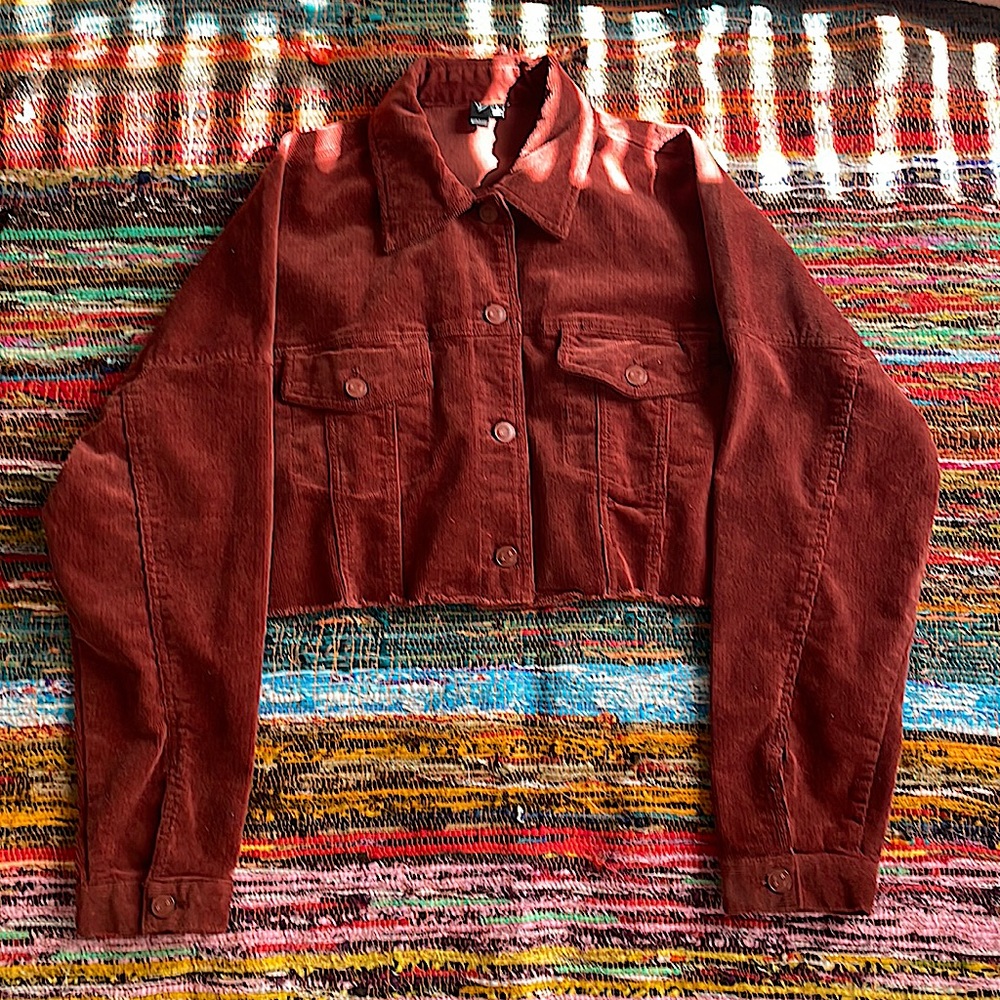 ✨Cropped Corduroy Jacket✨
